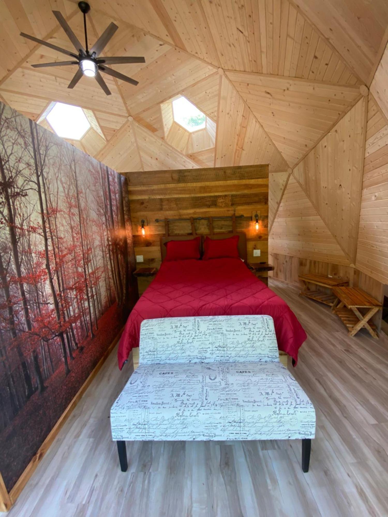 Natahala Glamping Red Dome #23 Villa Topton Kültér fotó