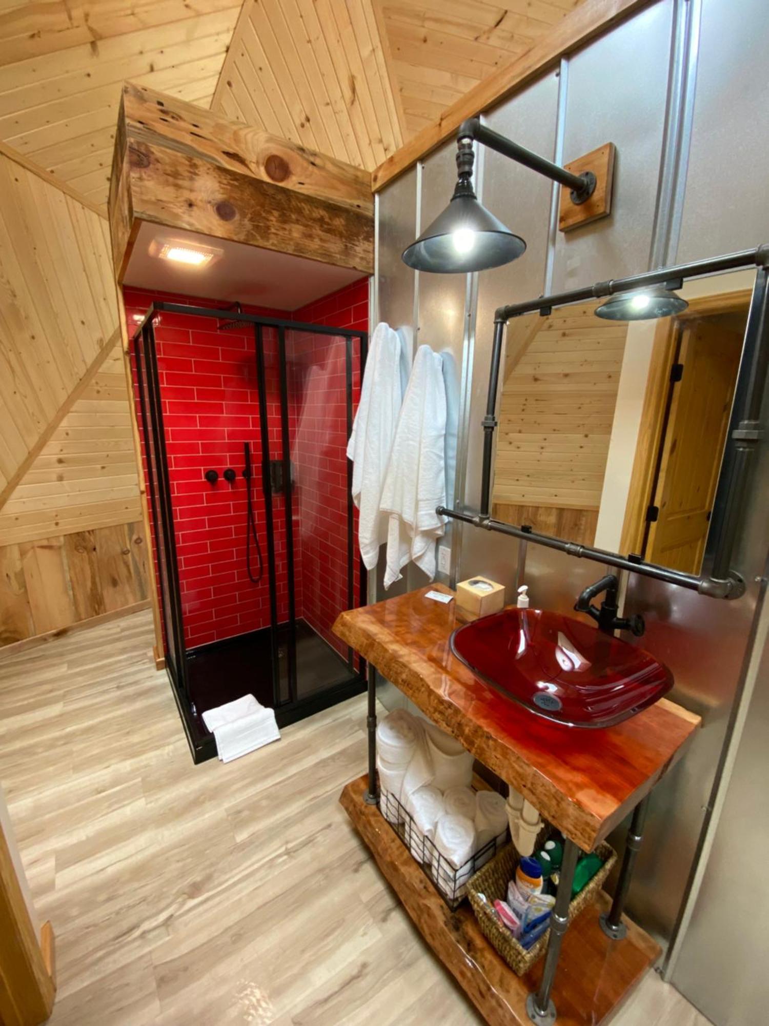 Natahala Glamping Red Dome #23 Villa Topton Kültér fotó