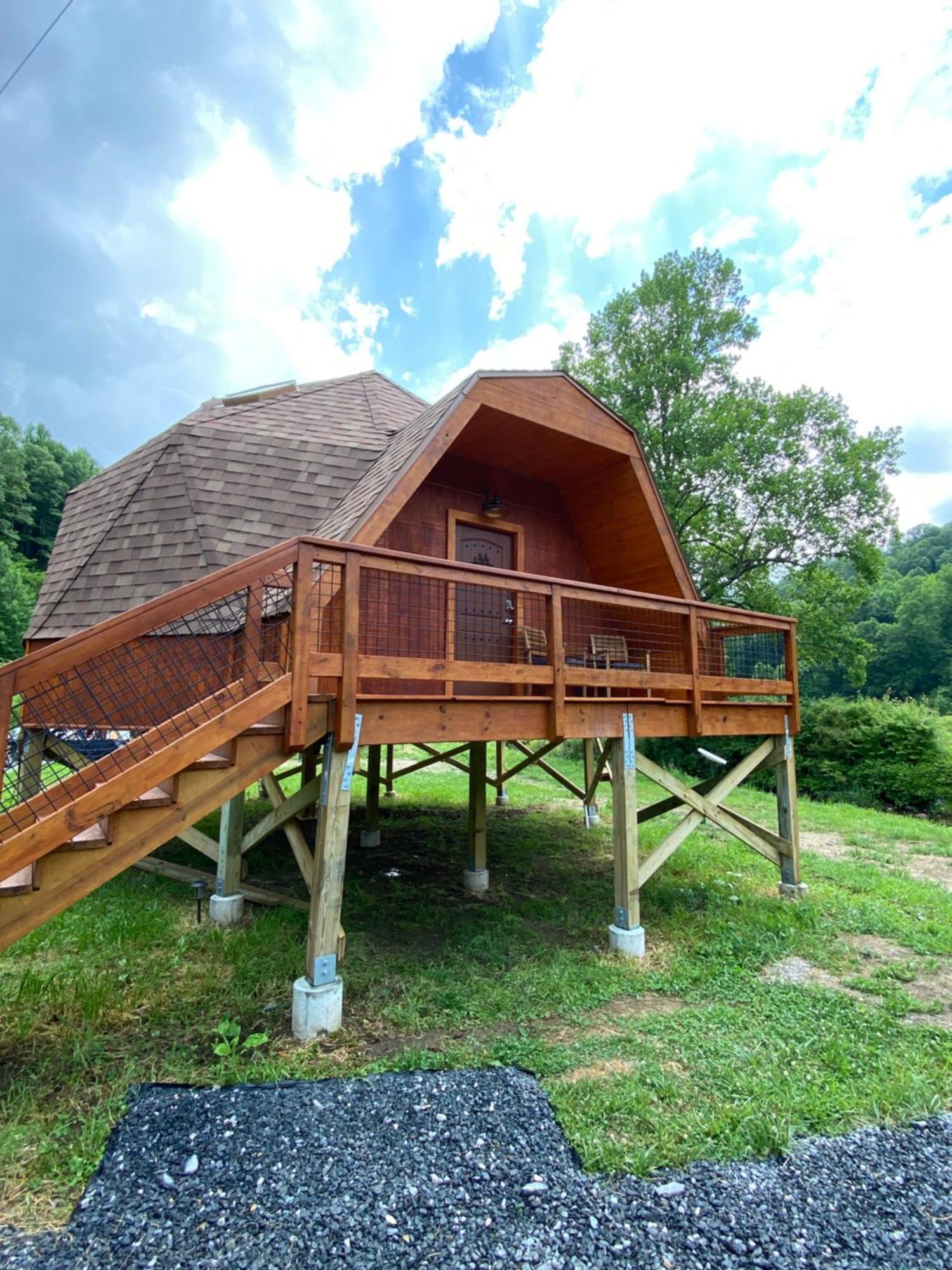 Natahala Glamping Red Dome #23 Villa Topton Kültér fotó